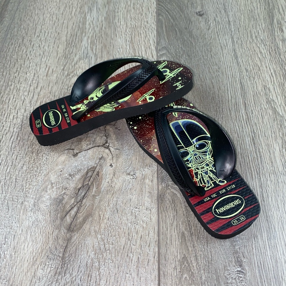 Havaianas Star Wars Flip Flop Size 10T | Stormtrooper Flip Flops Size 10T - Picture 9 of 15
